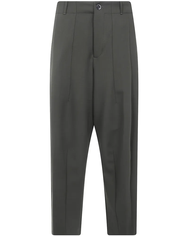 nine:inthe:morning Trousers Straight-Leg "Carrots Green