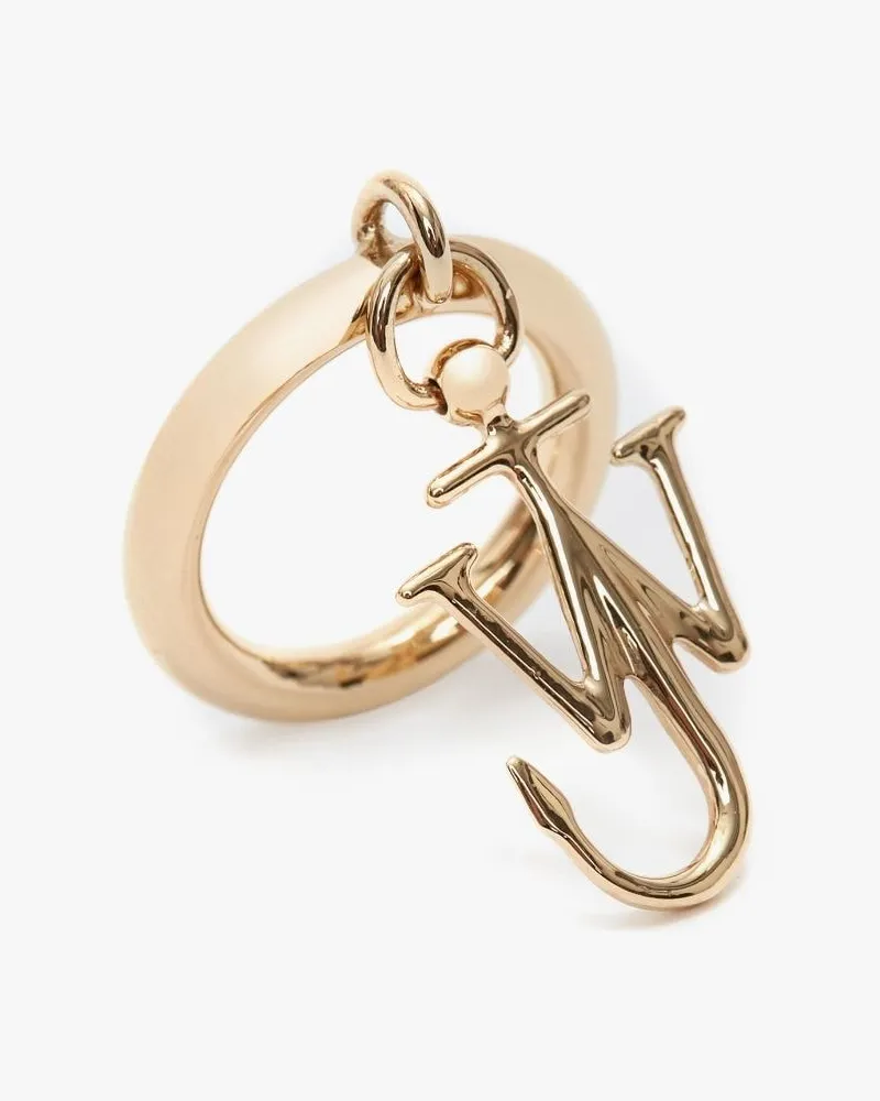 J.W.Anderson J. W.ANDERSON Jw Anchor Charm Ring Metallic