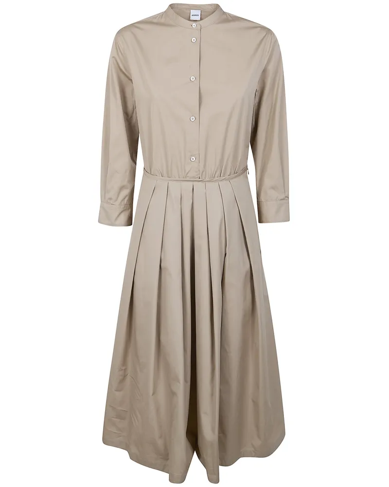 ASPESI Midi Dress Beige