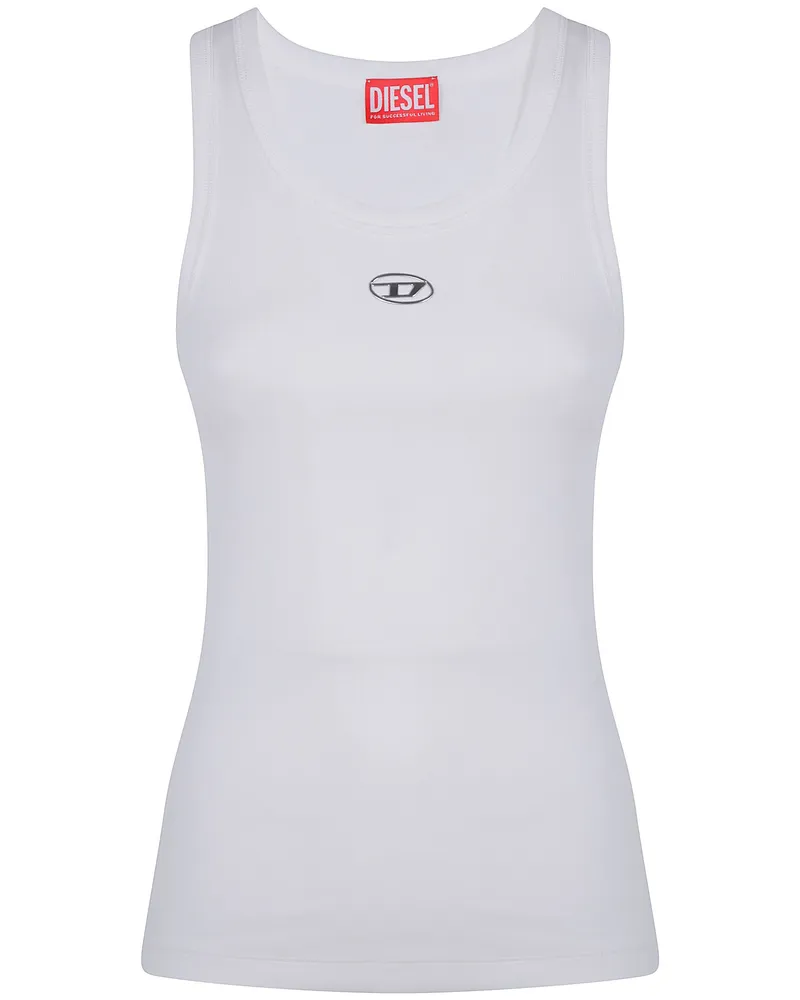 Diesel Top Maniche Lunghe "T Anki Od White