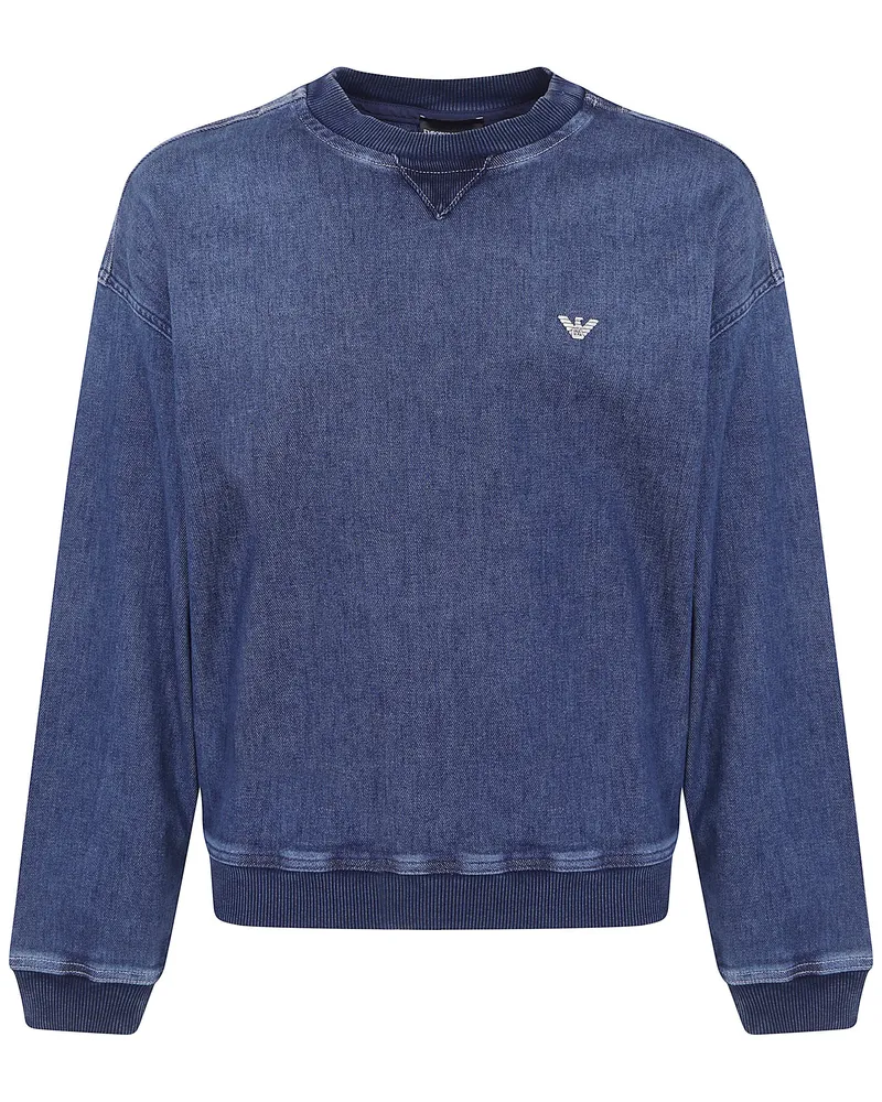Emporio Armani Sweatshirt Round Neck "Em006614.Af27722 Mb001 Blue