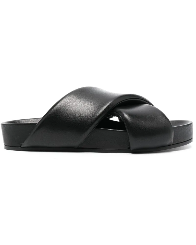 Jil Sander Fusbet Sandal By Jil Sander Black