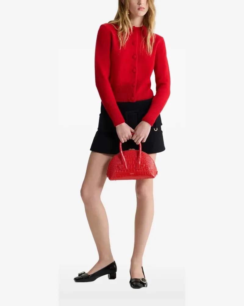 Patou Jp Cardigan Red