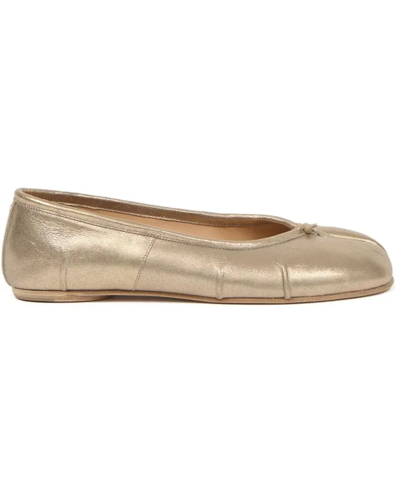 Maison Margiela Tabi" Ballerina New Shoes Beige