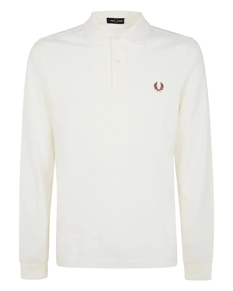 Fred Perry The Long Sleeve Fp Shirt Beige