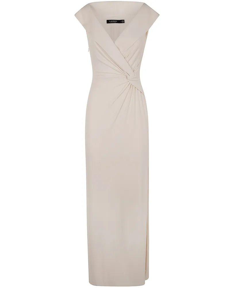 Ralph Lauren Leonidas Sleevesless Gown By Lauren Ralph Lauren White