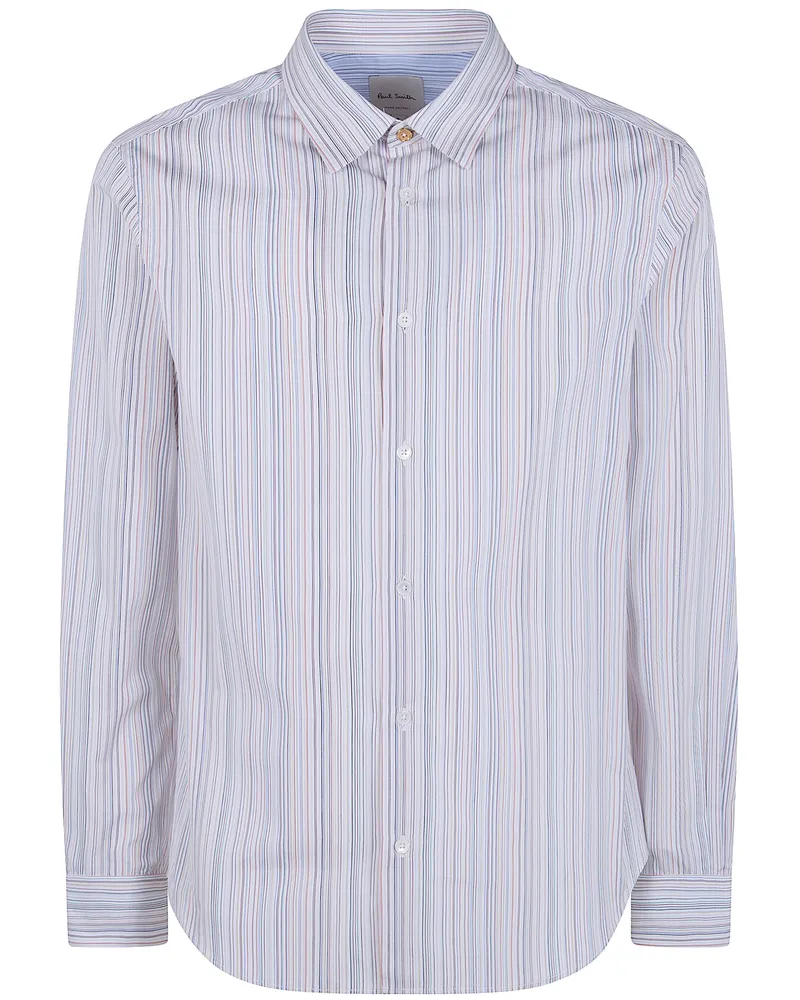 Paul Smith Mens Sc Slim Fit Shirt White