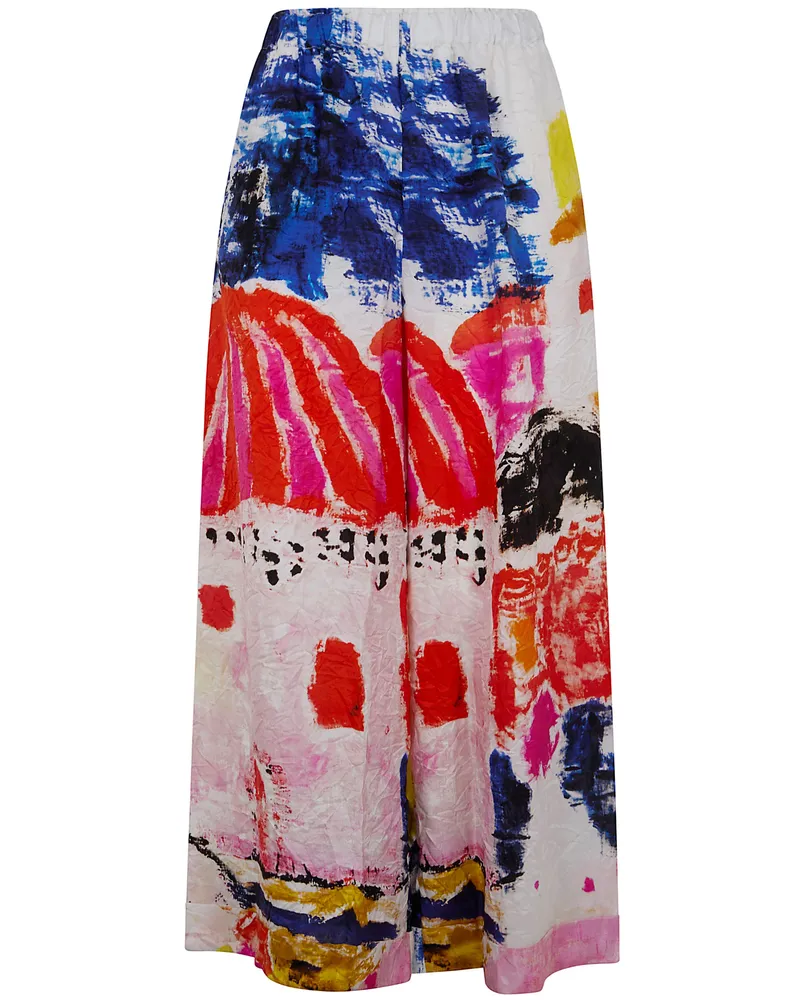 Daniela Gregis Pijiama Pockets" Wide Leg Trousers Pink