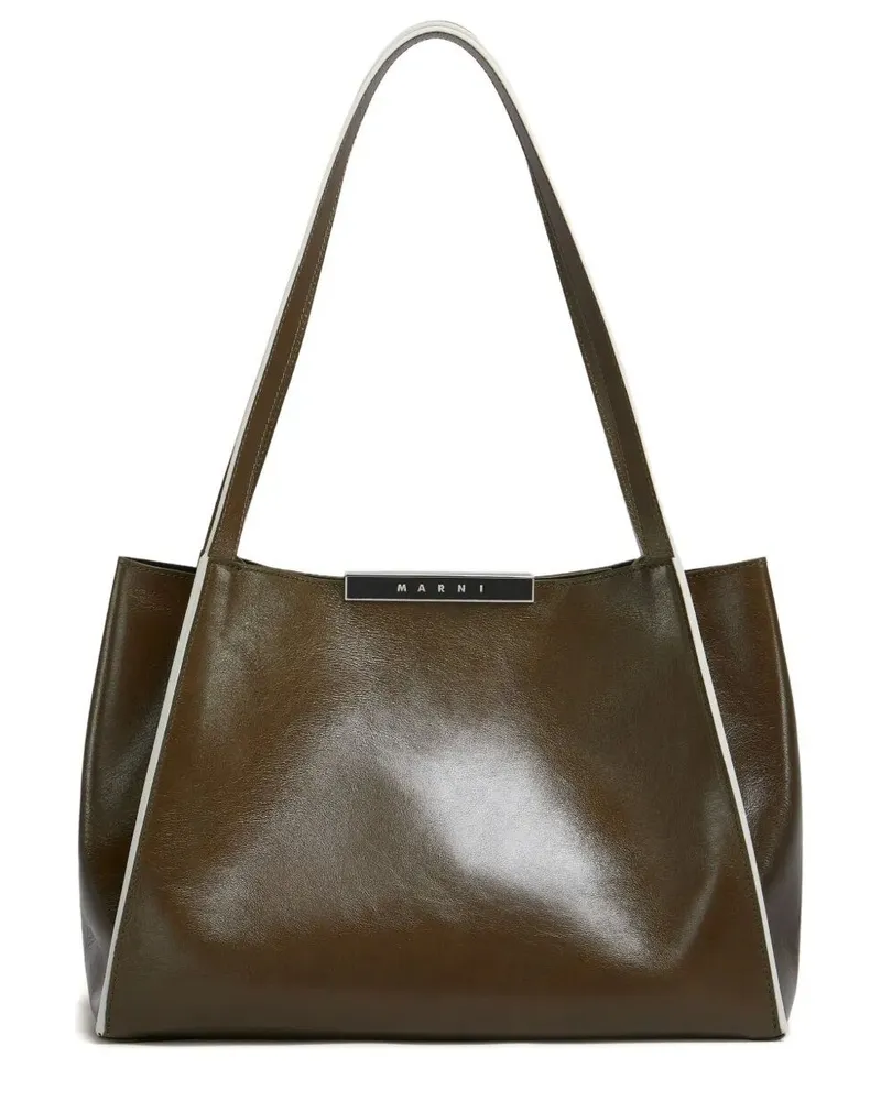 Marni Tote Ew Small Bag Green