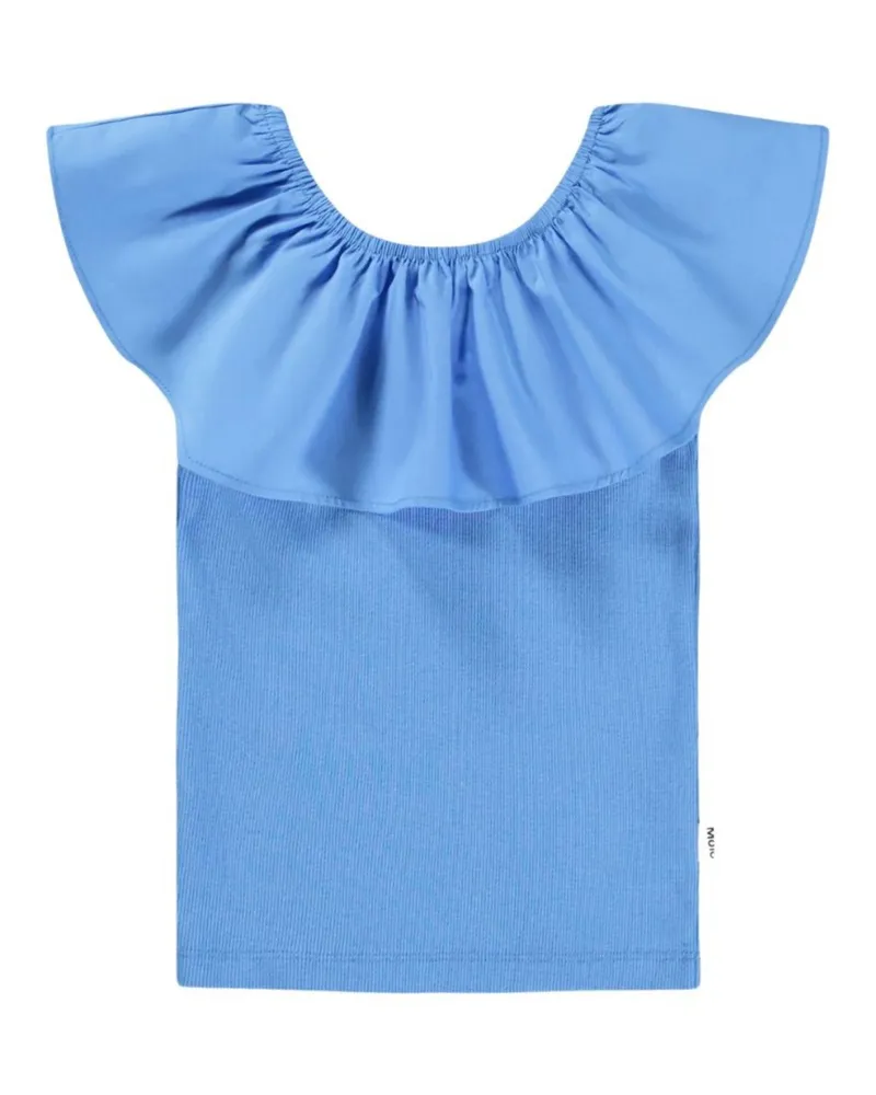 Molo Reca Short Sleeves T-Shirt Blue