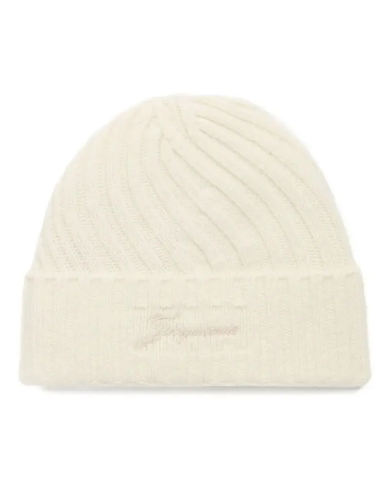 Jacquemus Le Bonnet Tourni" Hat White