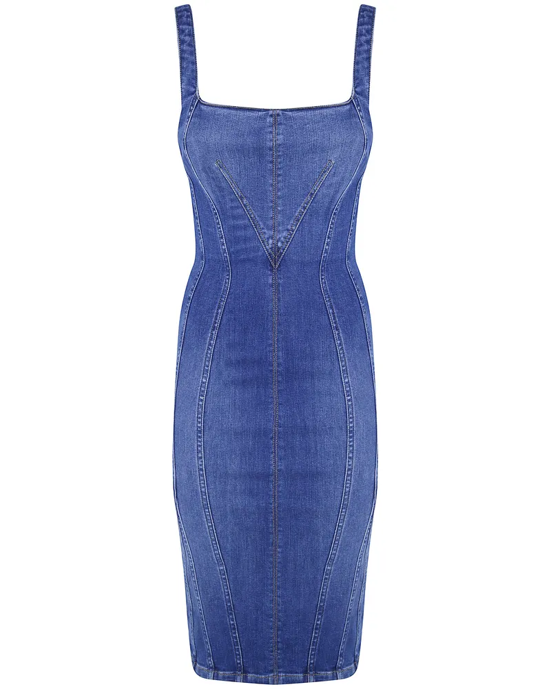 Elisabetta Franchi Dress Midi Blue