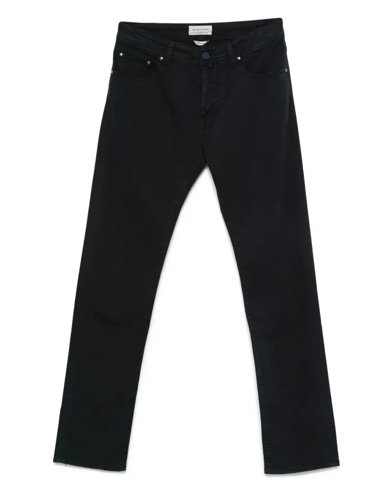 Jacob Cohën Pant 5 Pockets Slim Fit Bard Tr Trousers Blue