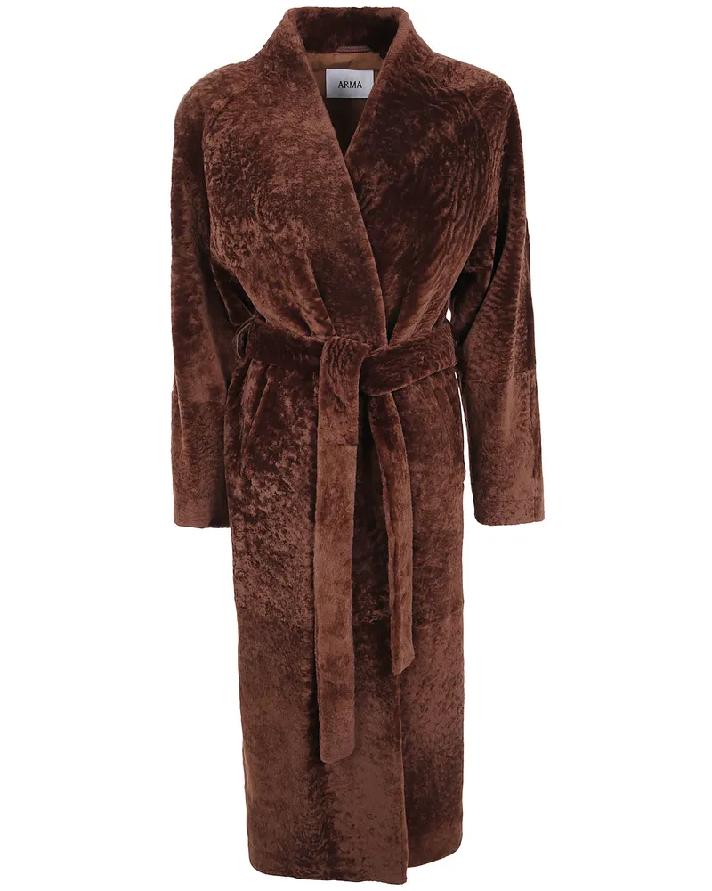 Arma Jacket Astrakan "Dilan Brown