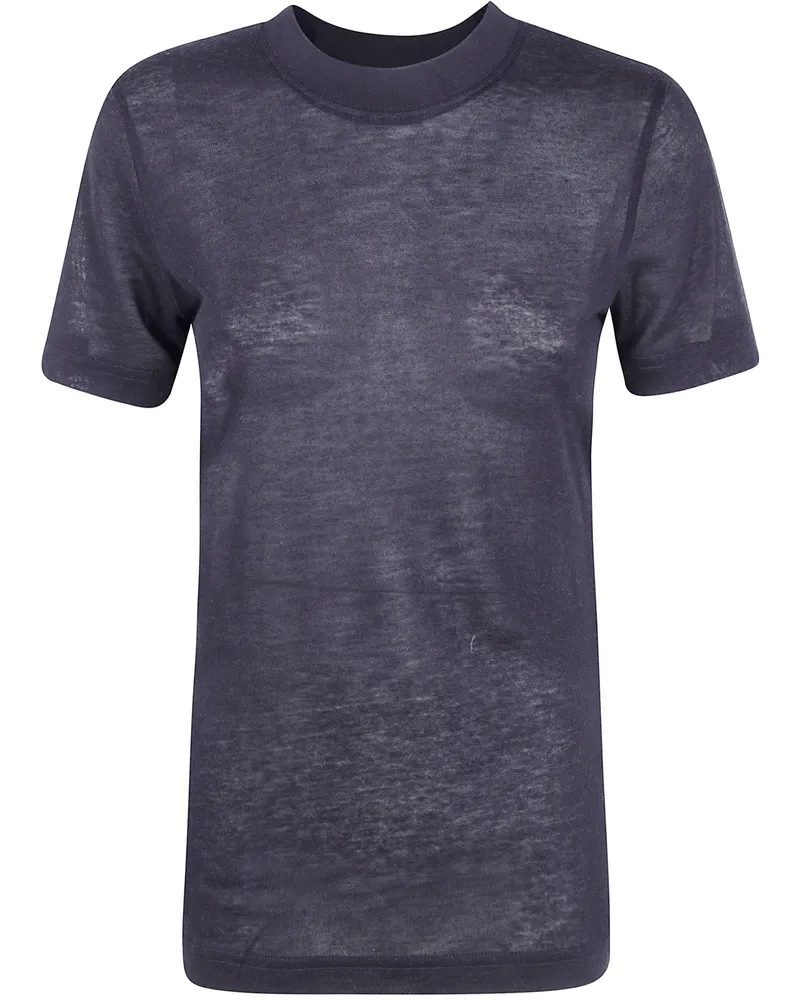 Filippa K T-Shirt Lyocell Cashmere Tee Black