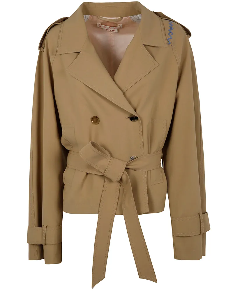 Marni Chiodo Jacket Beige