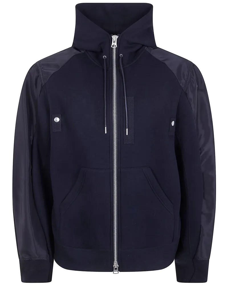 Sacai Sponge Sweat Hoodie Black