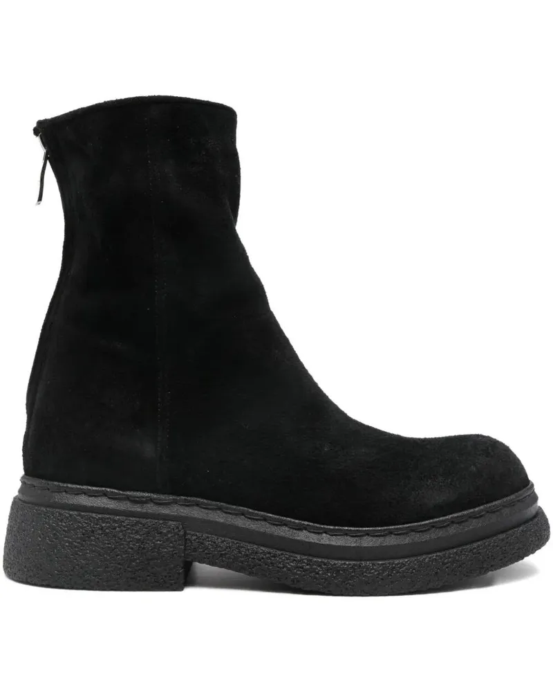 Alberto Fasciani Gill" Sensual Short Boots Black