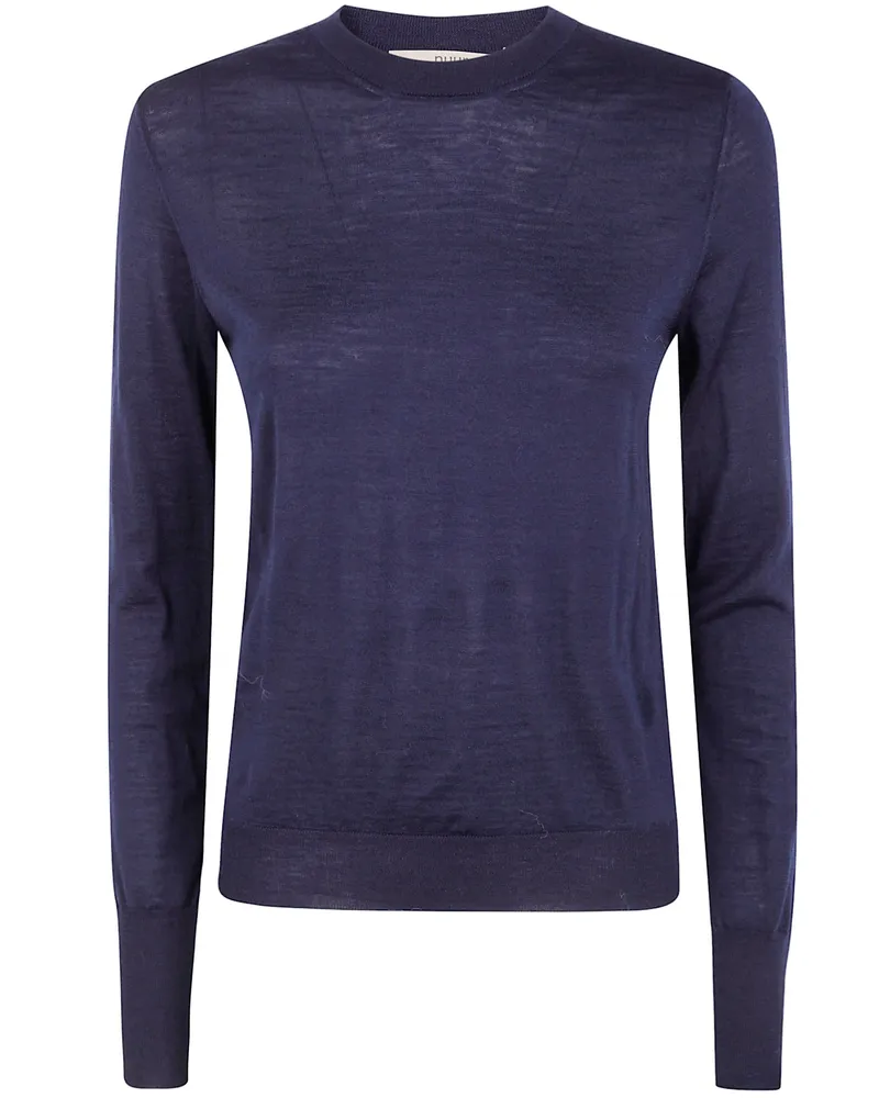 Nuur Round Neck Ml Sweater Blue