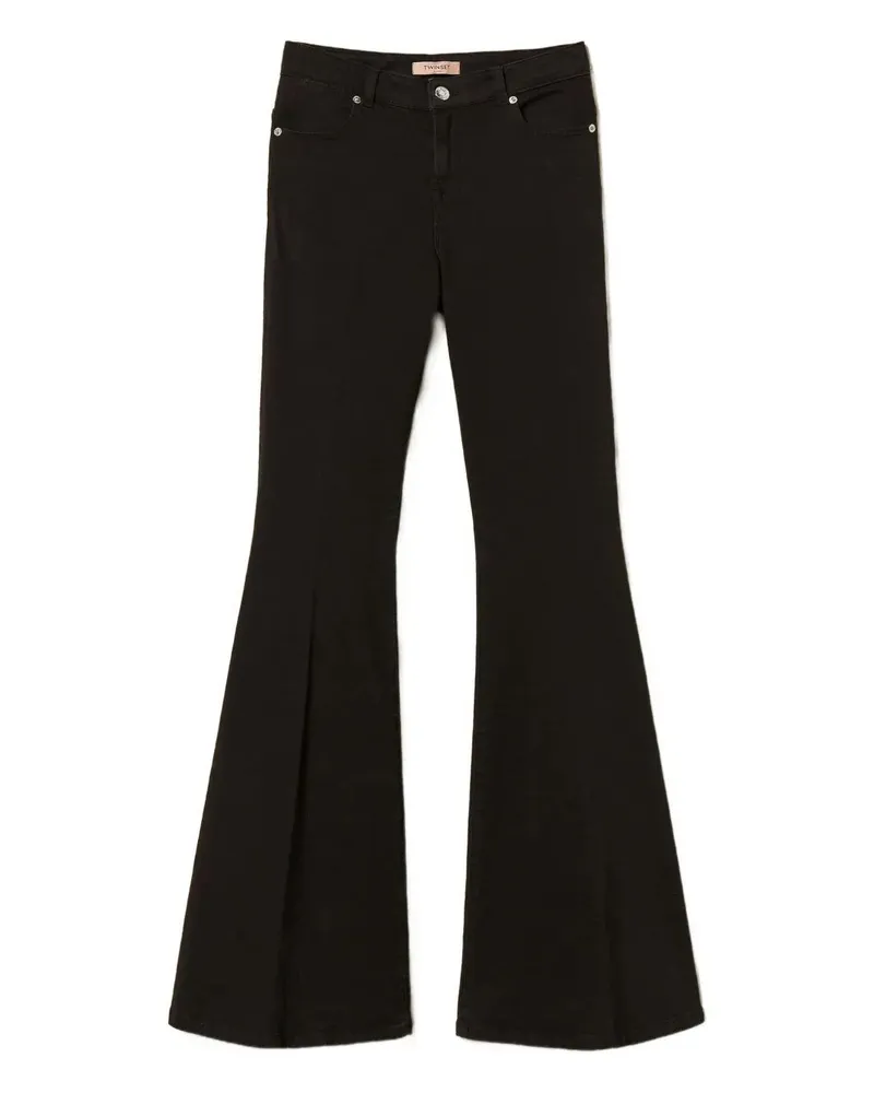Twin-Set Flared Jeans Black