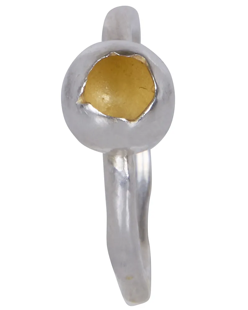 Rosa Maria Ring 18K Yellow Gold "Minoo 2 S S Gy Metallic