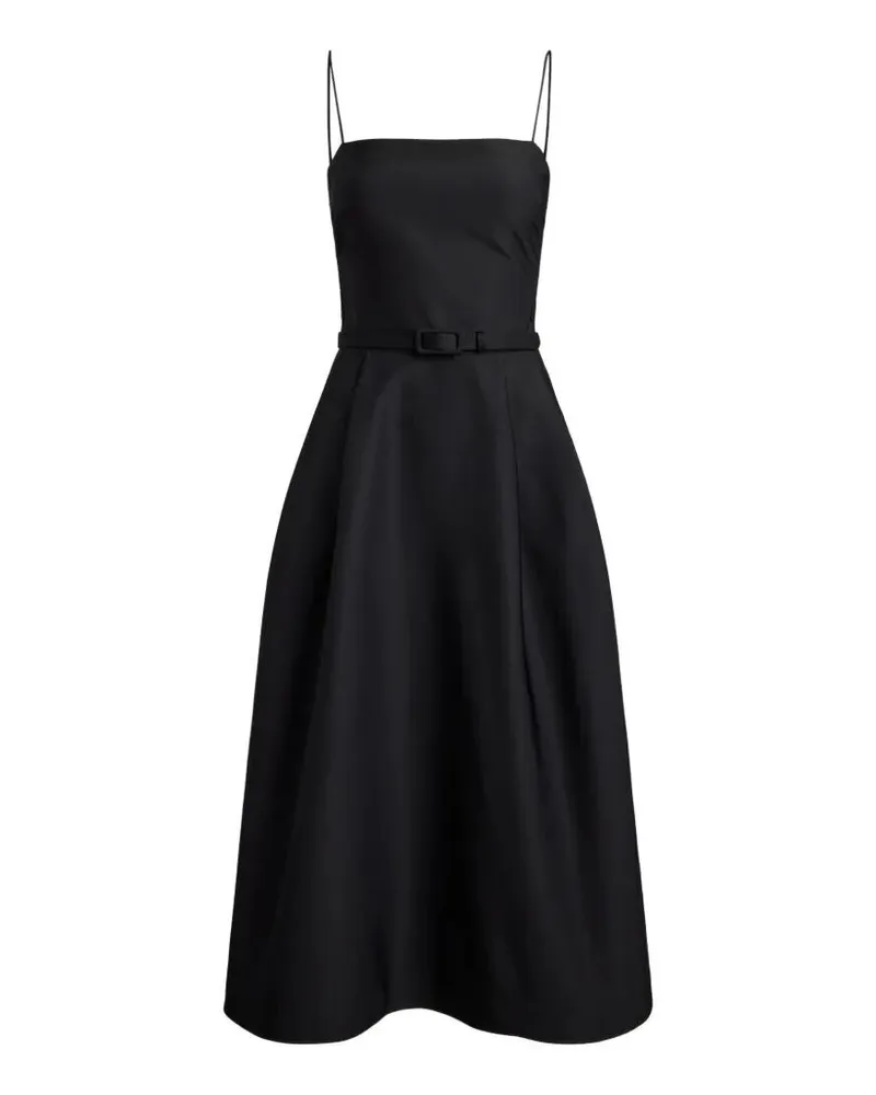 Ralph Lauren Abito Flare "Woven Flare Dress Black