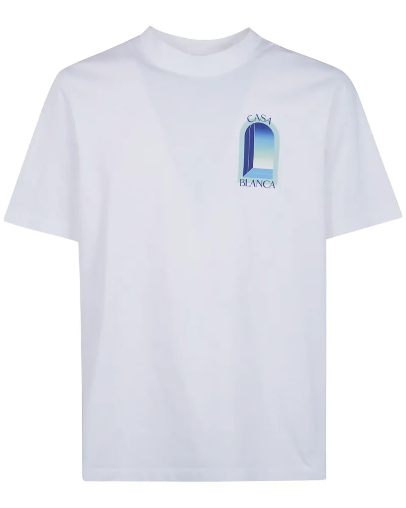 Casablanca Paris T-Shirt Classic "Classic T-Shirt White