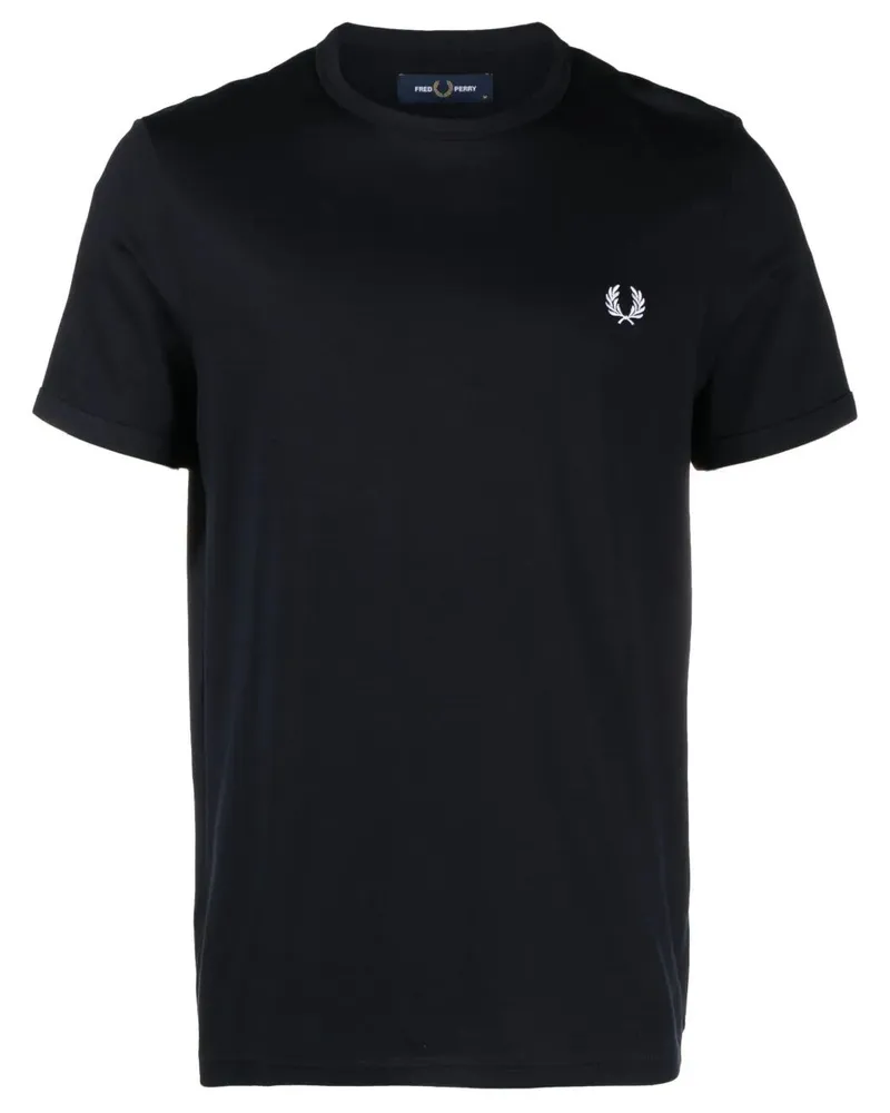 Fred Perry Fred Perry' Ringer T-Shirt Blue