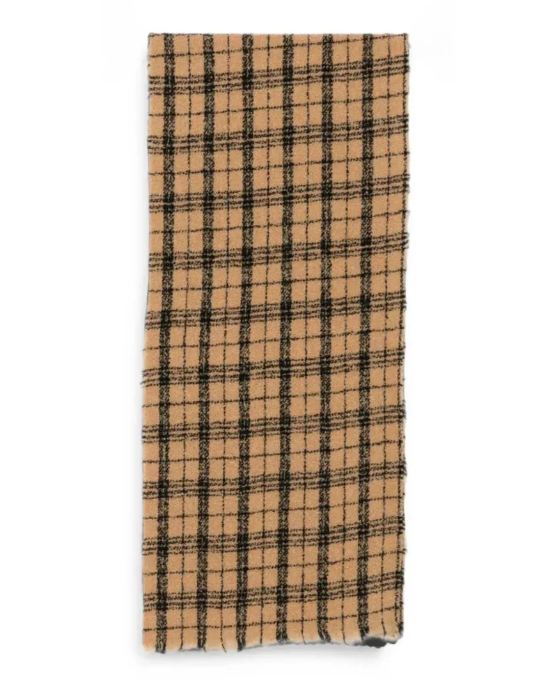 Destin Scarf Wool 70% "Rasti 40X180 Cm Brown