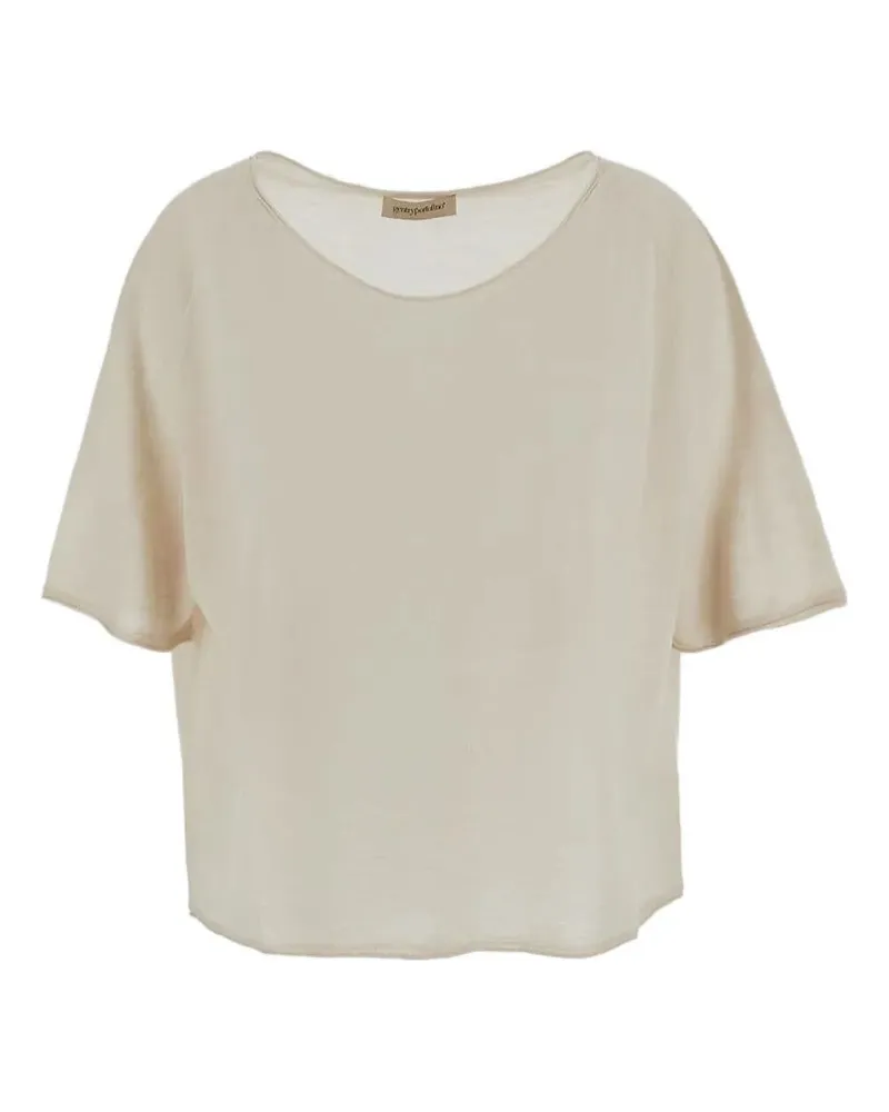 Gentryportofino Knit Sweater Beige
