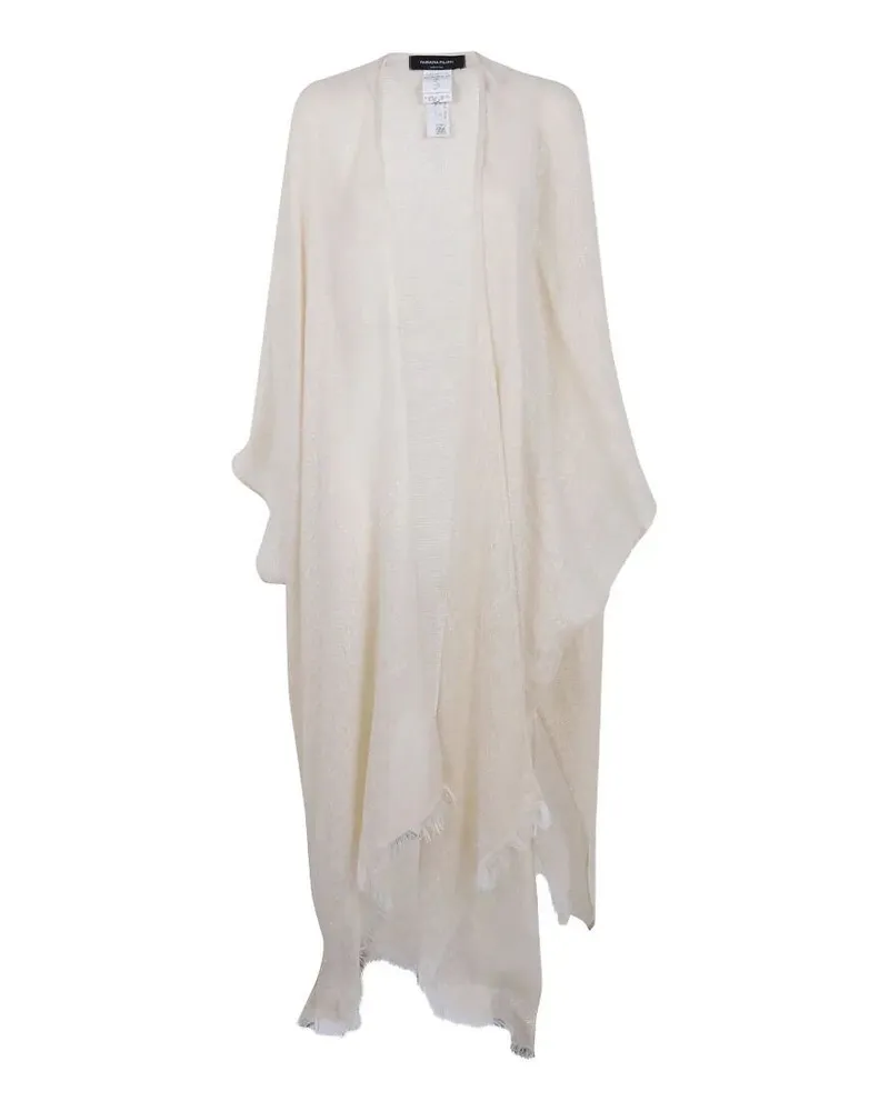 Fabiana Filippi Long Cardigan White