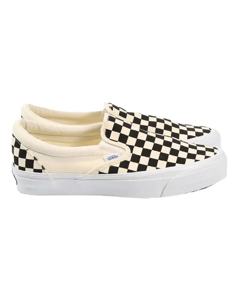 Vans Lx Slip On Reissue 98 Lx Checkerboard" Sneakers Black