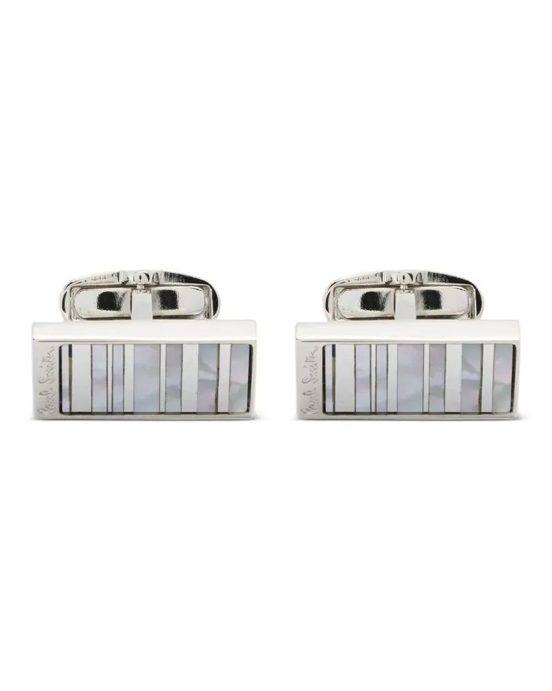 Paul Smith Men Cufflink Mop Strp Metallic