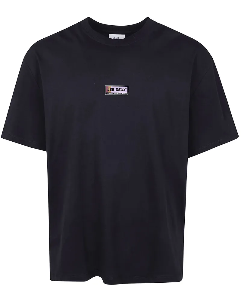 LES DEUX Chase Sport" T-Shirt Black