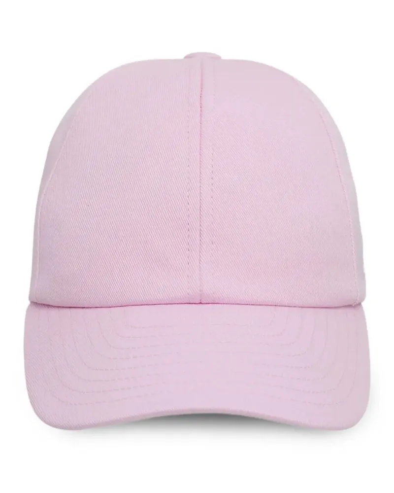 Courrèges Signature" Cotton Cap Pink