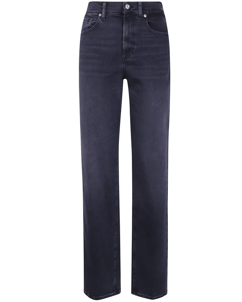 7 for all mankind Jeans Wide Leg "Stovepipe Black
