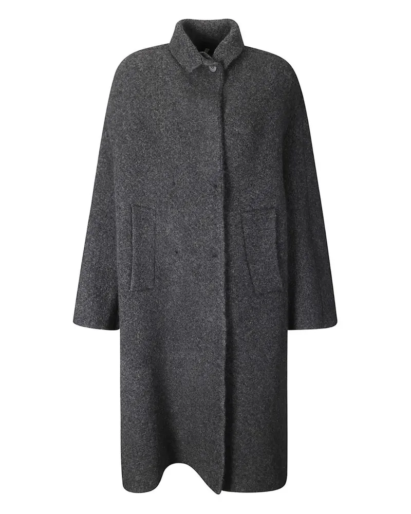 Boboutic Double Breasted Coat Gray