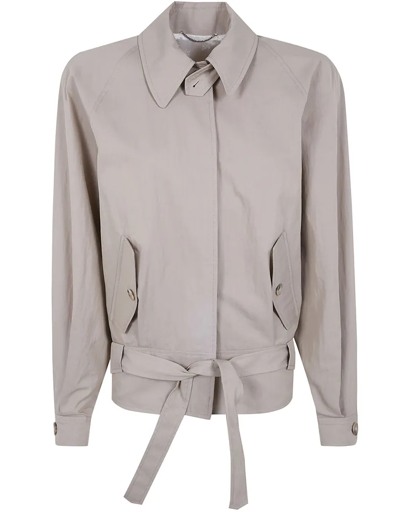 Magda Butrym Belted Jacket Beige