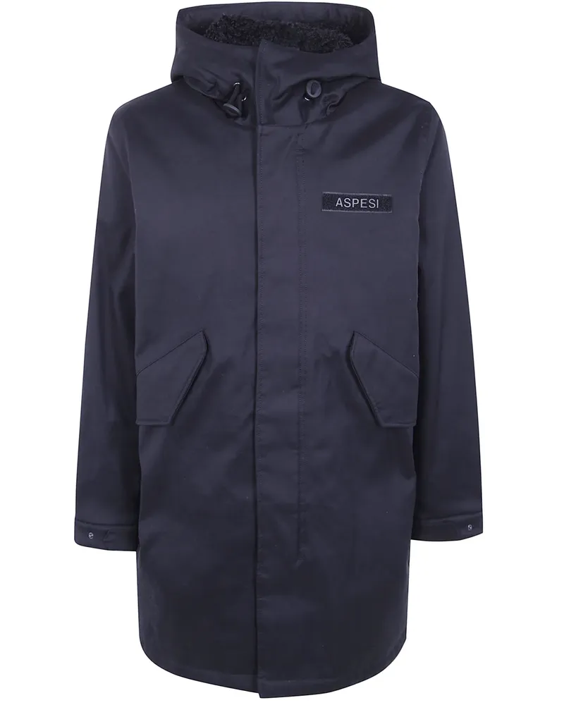 ASPESI Hooded Parka "Fuller Black