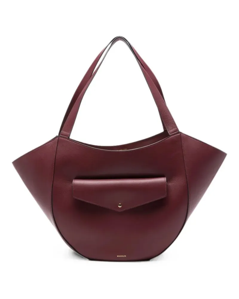 WANDLER Handbag Slouch Tote "Hortensia Red