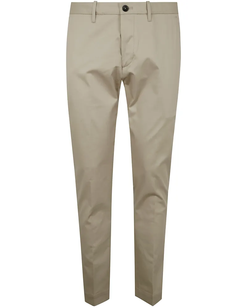 nine:inthe:morning Easy Chino Slim Man Trousers Gray