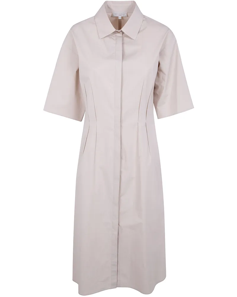 Antonelli Firenze Michelle Midi Dress Beige