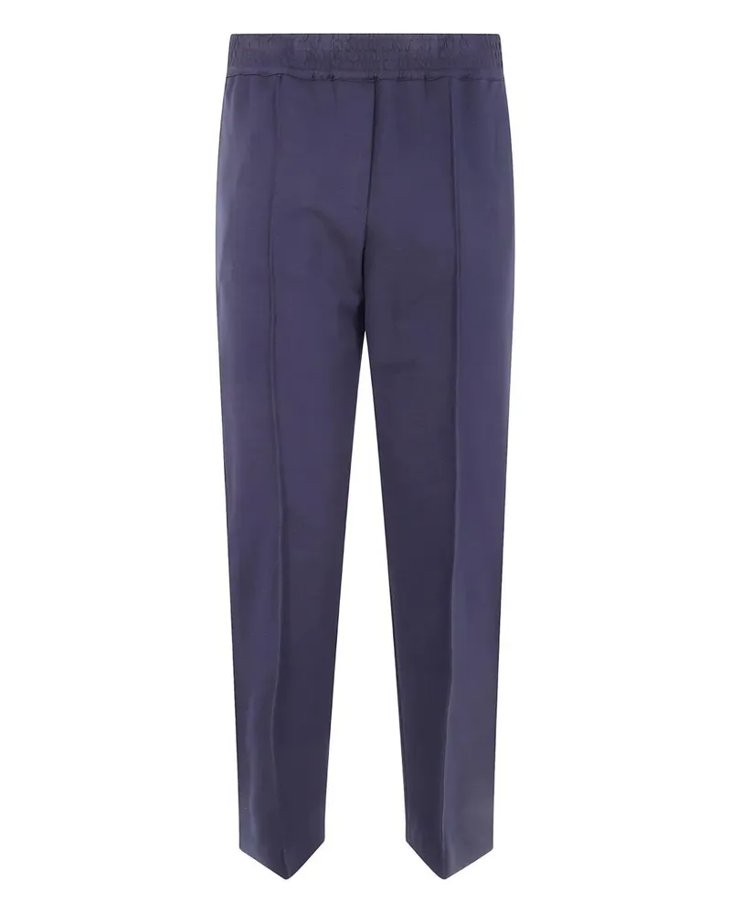 Liviana Conti Benjamin Elastic Waist Trousers Blue