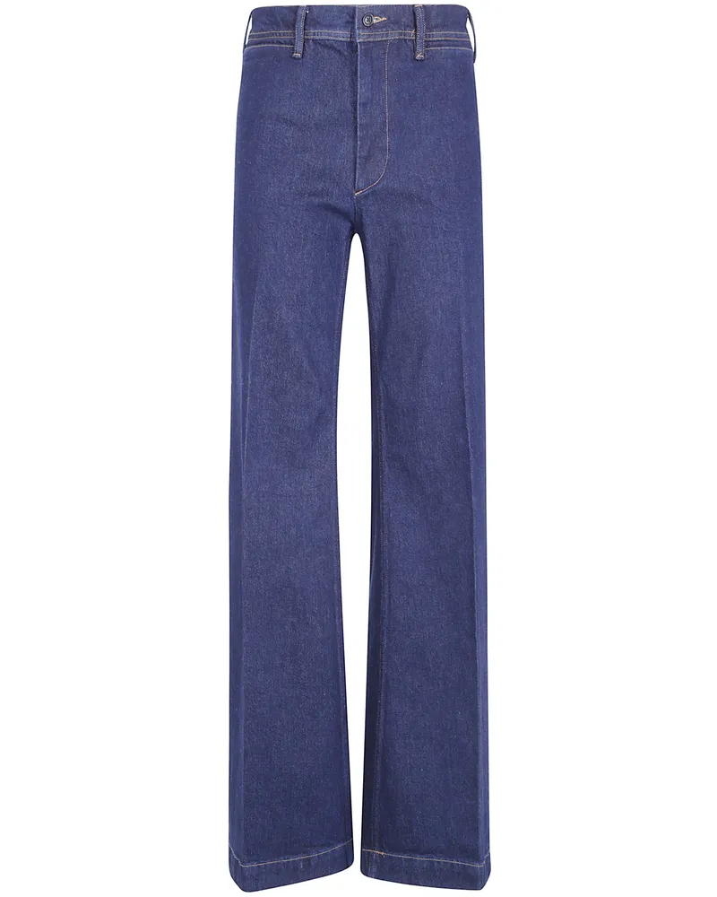 Ralph Lauren Jeans Flare Woven Blue