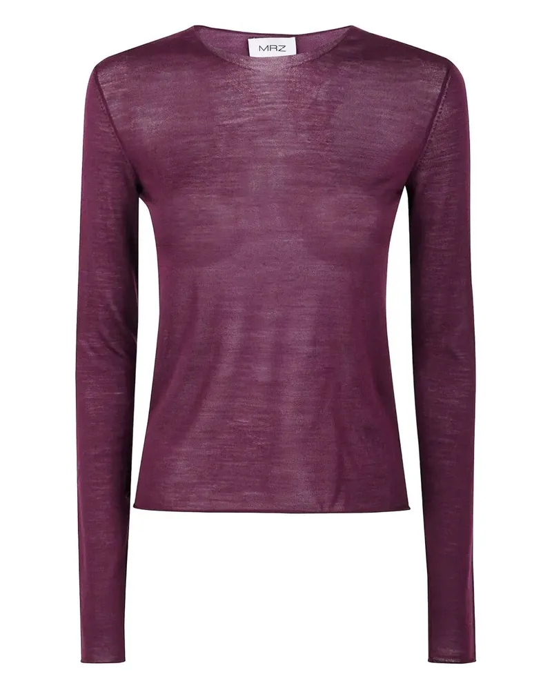 MRZ Basic Round Neck Sweater Red