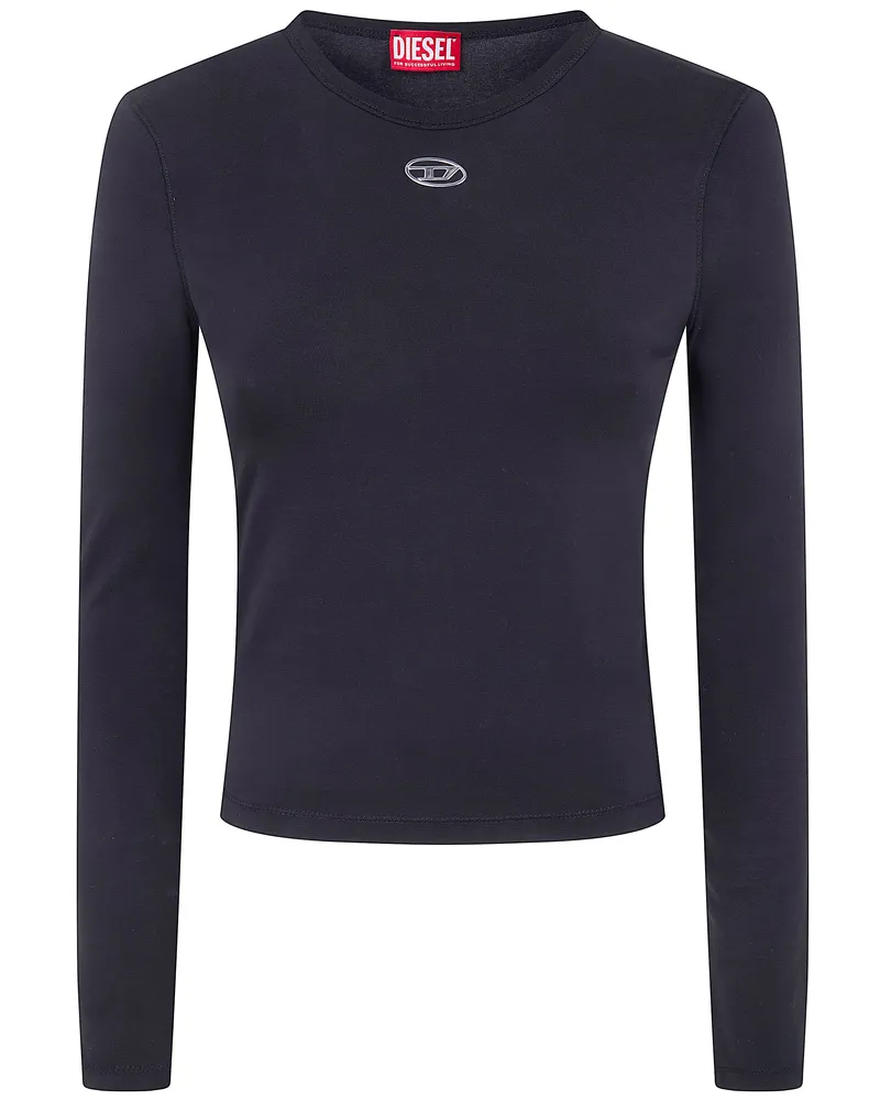 Diesel T-Uncutieslong Ls Od" Top Black