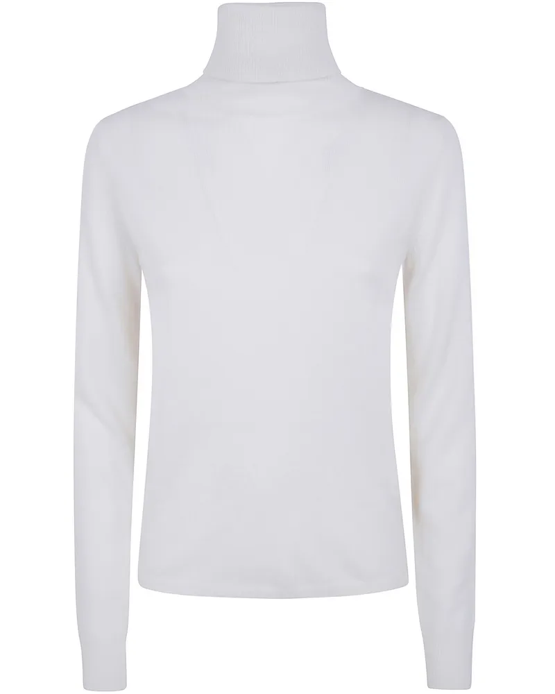Max Mara Turtleneck Sweater "Mst Educata White