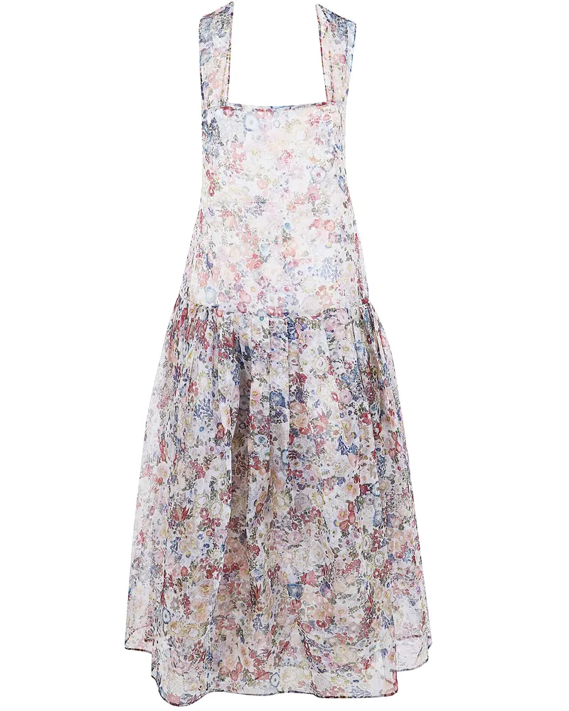 KHAITE Amello" Midi Dress Beige