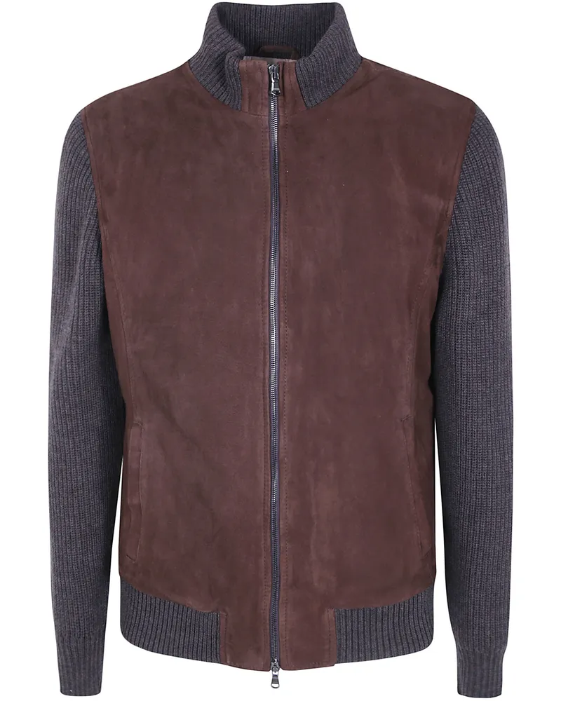 BARBA Jacket Leather "Lamb Brown