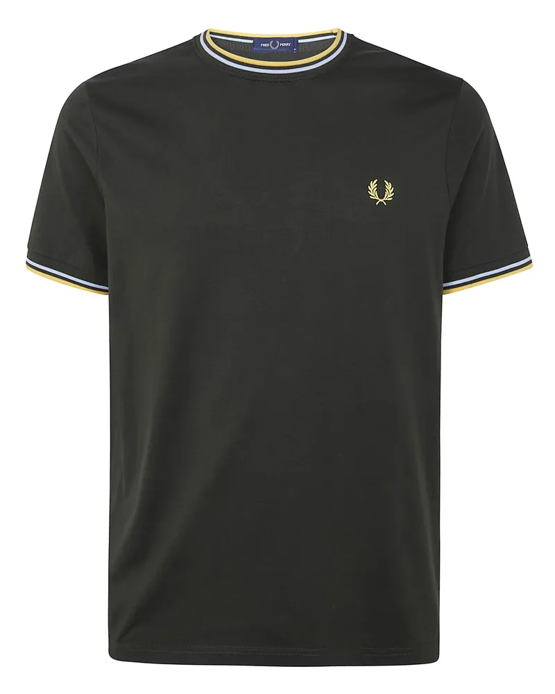 Fred Perry Fred Perry' Twin Tipped T-Shirt Green